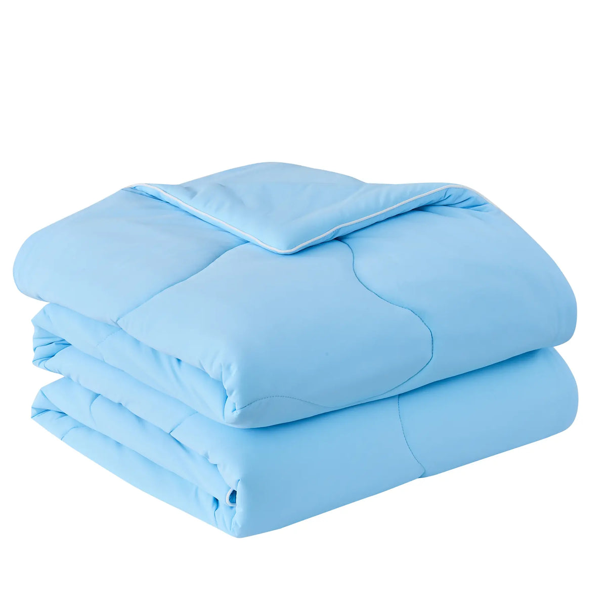 Msrlassn Summer Cooling Comforter for Hot Sleepers and Night Sweats, Q-Max>0.4 Cooling Blanket Blue Summer Comforter for Queen King Size Bed, Breathable Soft Lightweight, Ideal for Bed, Couch, Travel, All Seasons blankets