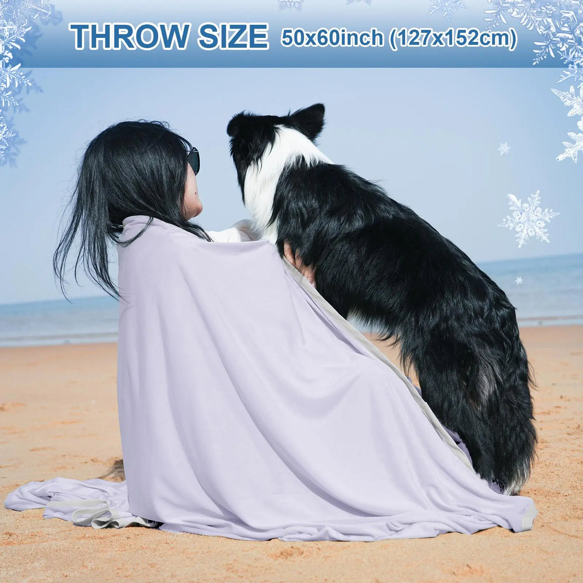 Back to School Summer Cooling Soft Blanket, Double‑Sided Cool Effect Lightweight Breathable Bed Throw, OEKO‑TEX Standard 100, Heat‑Dissipating Prevent Night Sweats for Sofa Camping Picnic Travel Outdoor Use