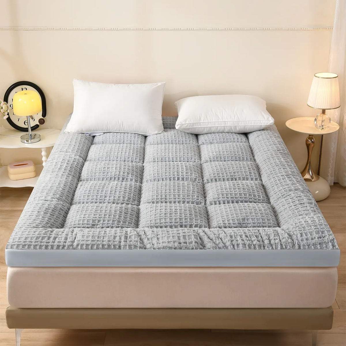 Super Soft Textured, Foldable & Breathable Design, Portable Foldable Mattress, Folding Mattress, Fold Out Mattress, European Certified, Suitable for Dorms/apartments/all Seasons Use! Triple Fold Mattress