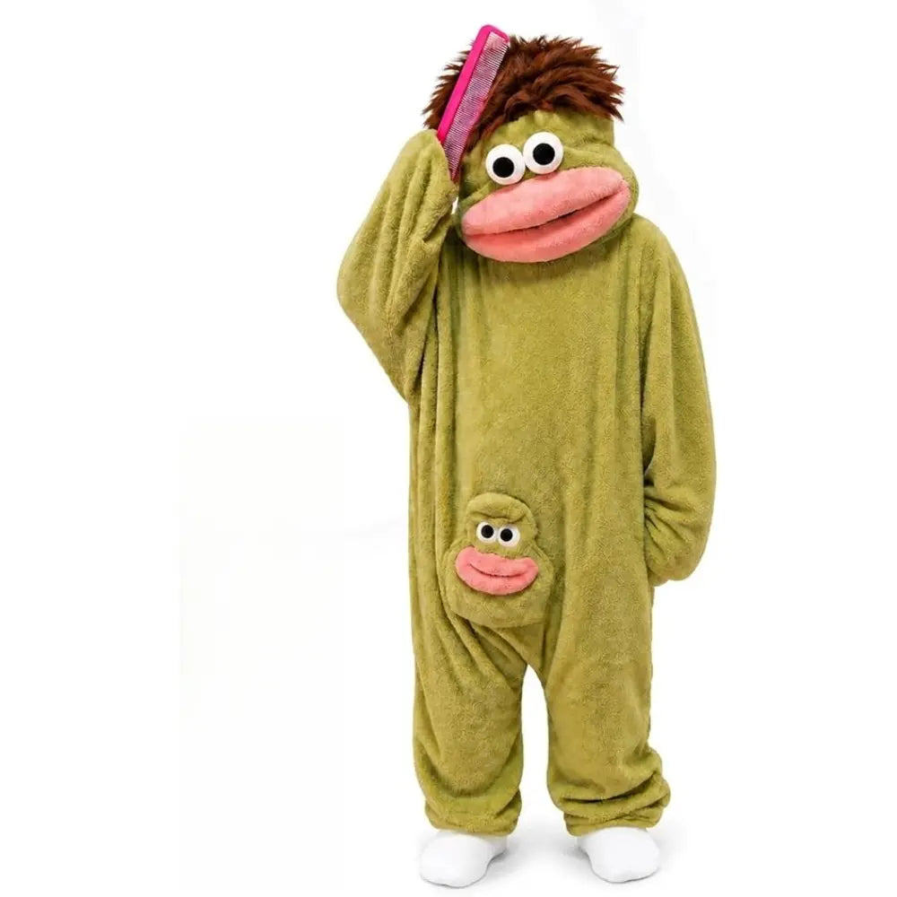 Funny Big Mouth Monster Wearable Blanket Hoodie, Soft Fluffy Flannel Fleece, Oversized Hooded Throw, One Size for Adults, Halloween Party Blanket, Soft Blankets And Throws