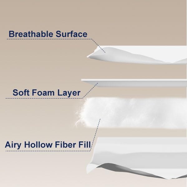 ACCURATEX Full Mattress Pad, 400TC Cotton Pillow Top Double Layer Cover
