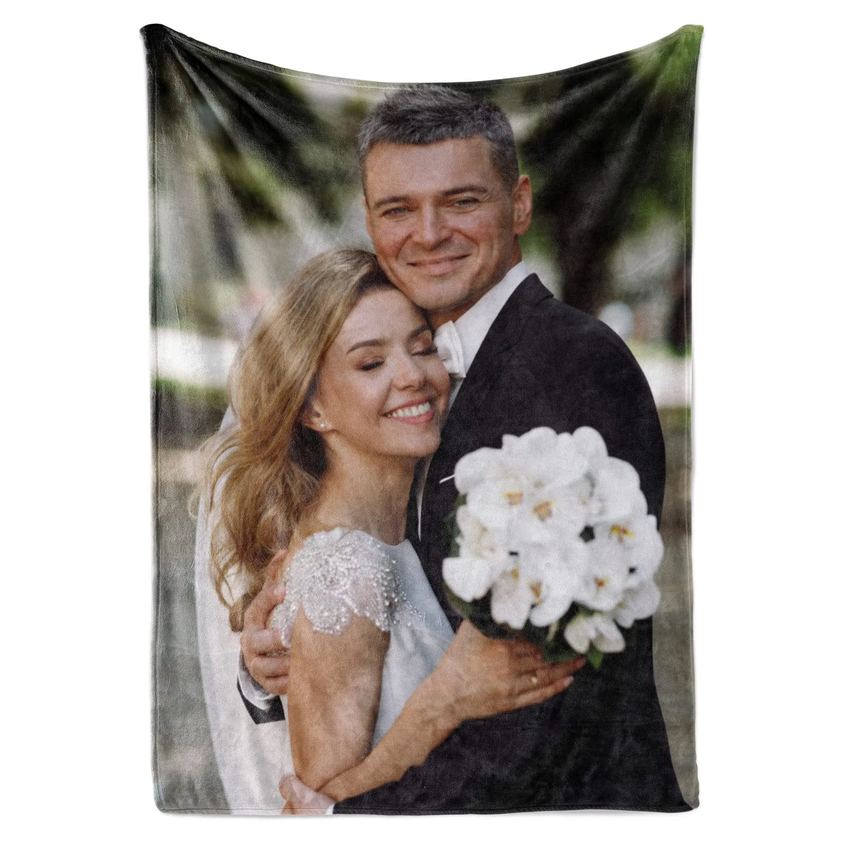 BARLEY ONE Click “Shop Chat”, Send Photos, Custom Photo Couples Blankets, These Personalized Couples Photo Blankets are Made of Soft Flannel, Perfect for Weddings, Mother's Day, Valentine's Day, Birthday Gift, Meaningful Mother's Day Gift
