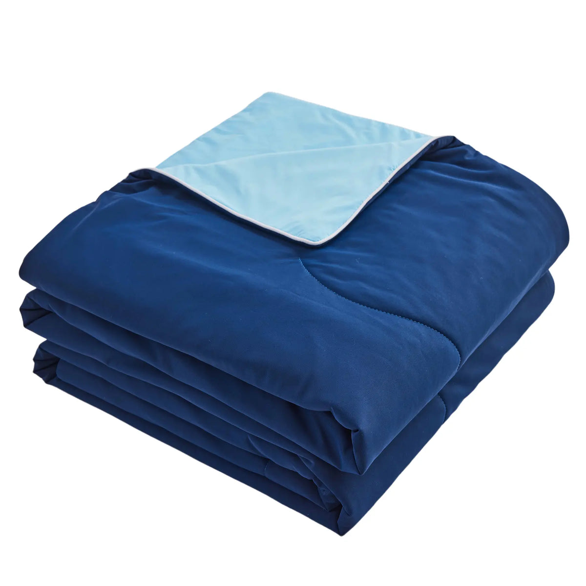 Msrlassn Summer Cooling Comforter for Hot Sleepers and Night Sweats, Q-Max>0.4 Cooling Blanket Blue Summer Comforter for Queen King Size Bed, Breathable Soft Lightweight, Ideal for Bed, Couch, Travel, All Seasons blankets