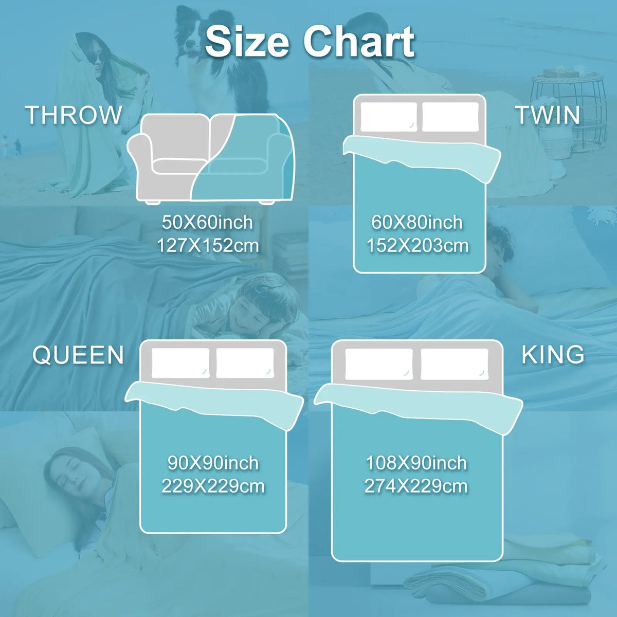 Back to School Summer Cooling Soft Blanket, Double‑Sided Cool Effect Lightweight Breathable Bed Throw, OEKO‑TEX Standard 100, Heat‑Dissipating Prevent Night Sweats for Sofa Camping Picnic Travel Outdoor Use