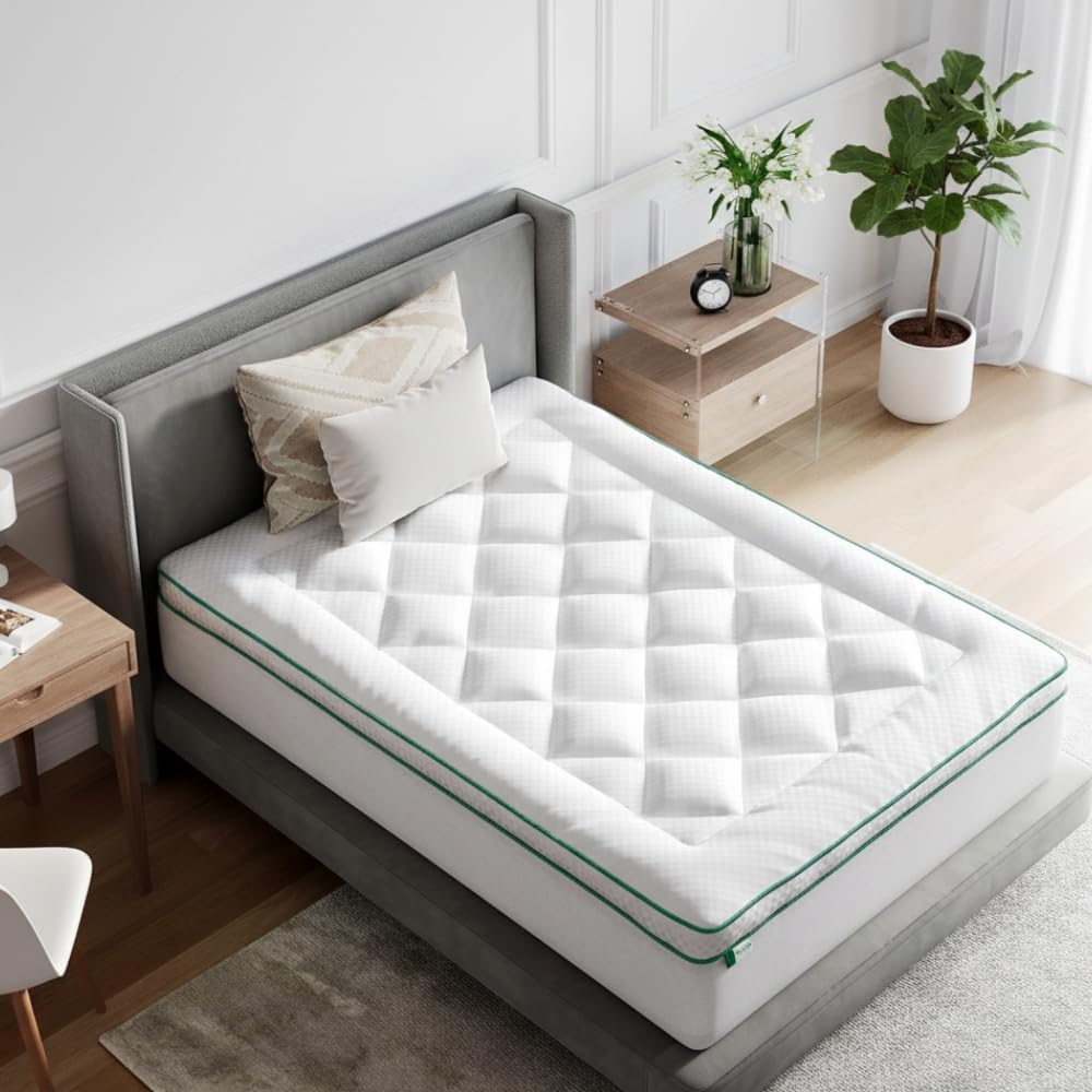 Novilla Queen Mattress Topper, Extra Thick Pillow Top Down Alternative Pad