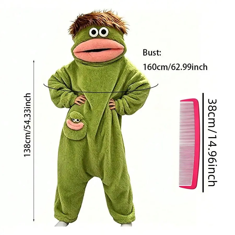 Funny Big Mouth Monster Wearable Blanket Hoodie, Soft Fluffy Flannel Fleece, Oversized Hooded Throw, One Size for Adults, Halloween Party Blanket, Soft Blankets And Throws