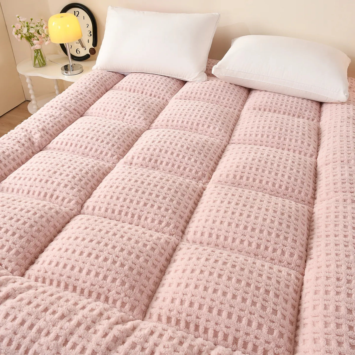 Super Soft Textured, Foldable & Breathable Design, Portable Foldable Mattress, Folding Mattress, Fold Out Mattress, European Certified, Suitable for Dorms/apartments/all Seasons Use! Triple Fold Mattress