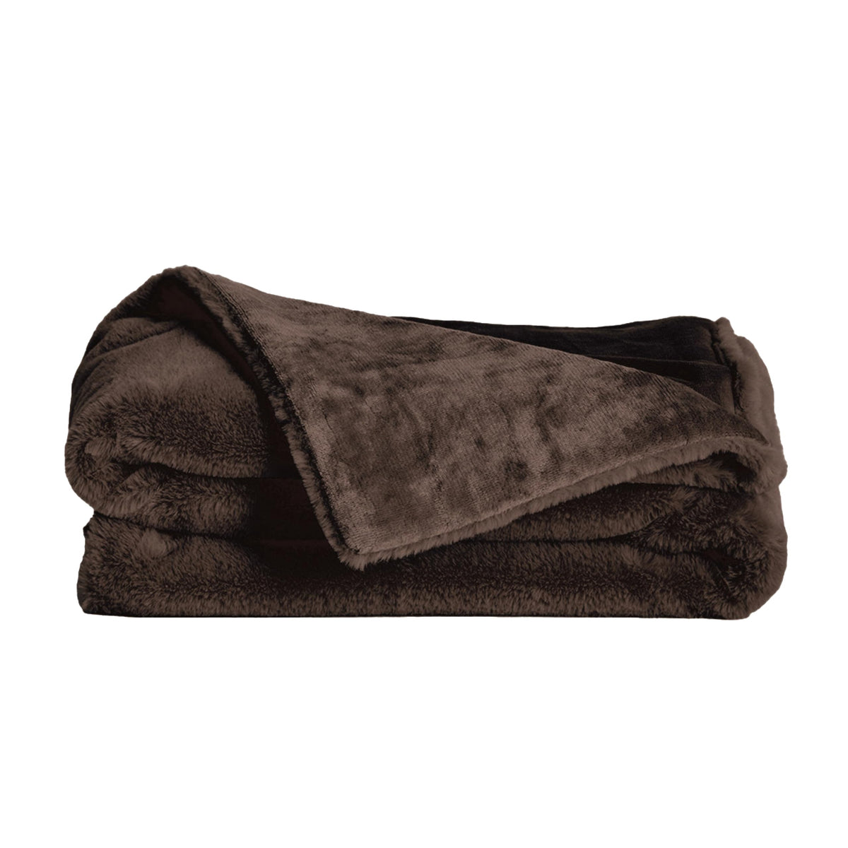 UnHide Lil' Marsh Faux Fur Blanket, Lightweight, Soft Throw Blanket