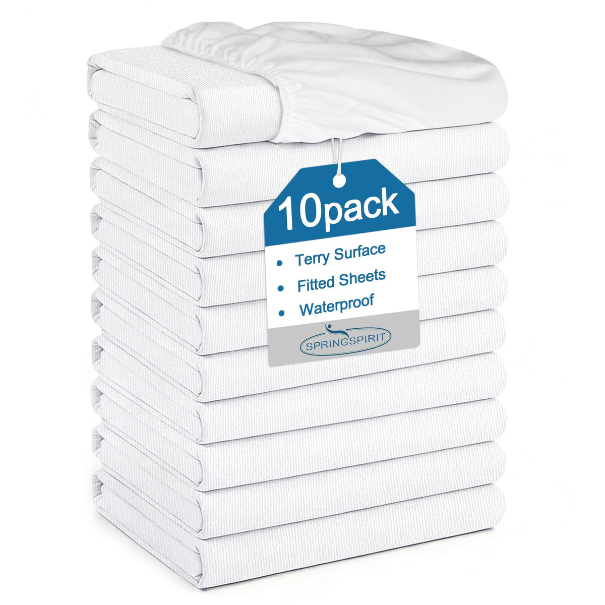 Queen Size Mattress Protector Waterproof,Absorbent Fitted Sheet