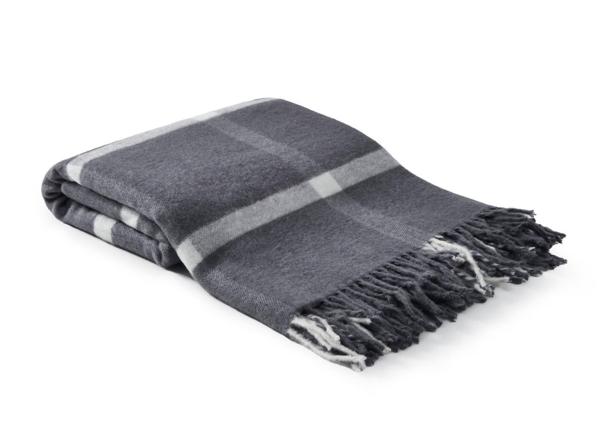 Arus Acrylic Highlands Collection Queen Size Throw Blanket Blue, 60x80