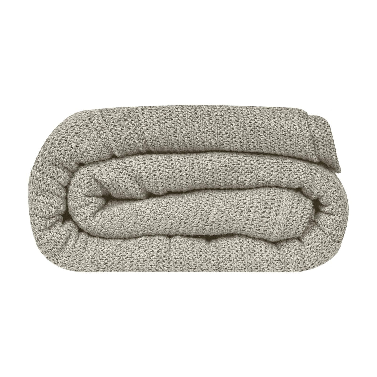 Linteum 100% Cotton Open-Cell Leno Weave Blanket — Breathable All Season — Queen 90x90 — Hunter Green