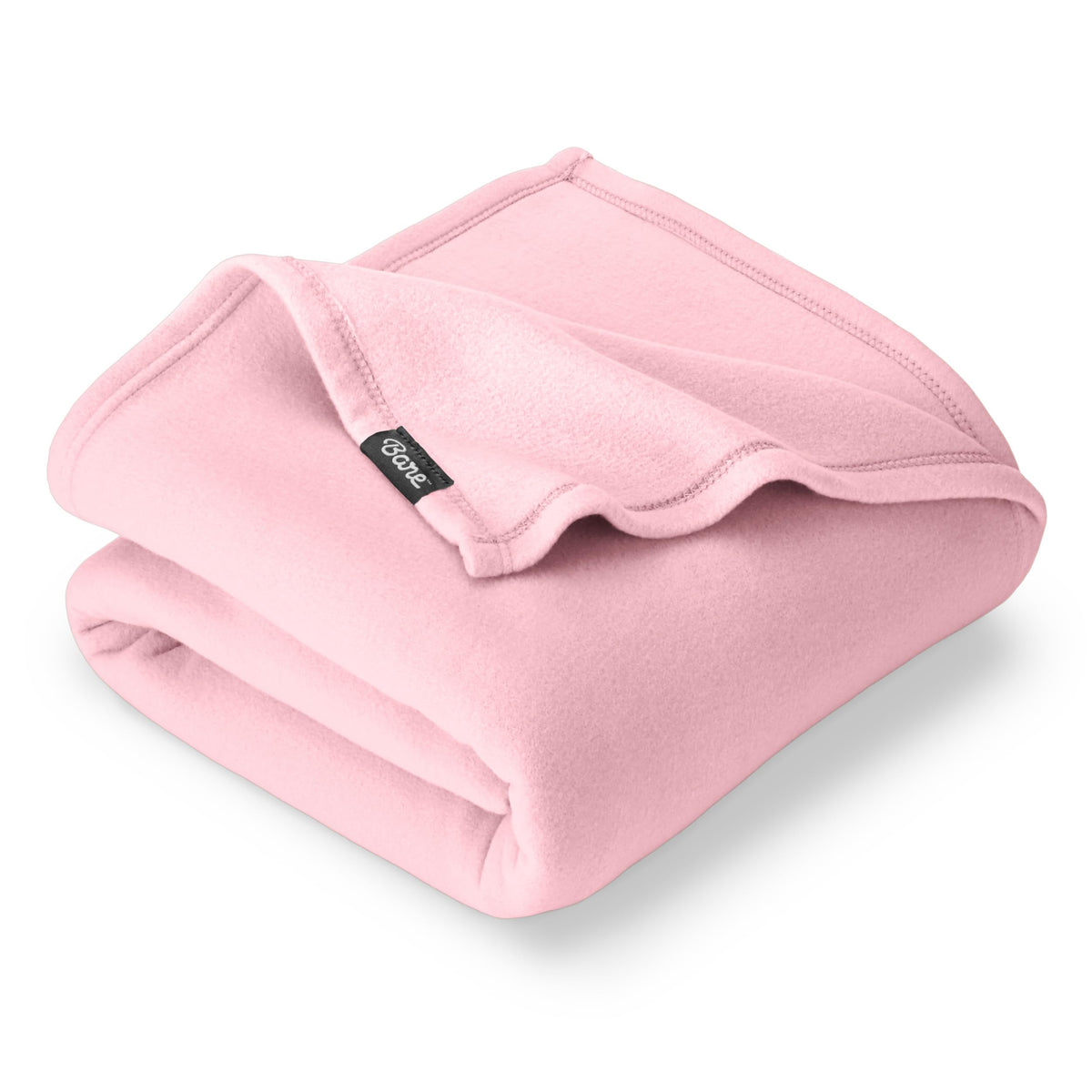 Bare Home Polar Fleece Blanket (Twin/Twin XL, Oyster)