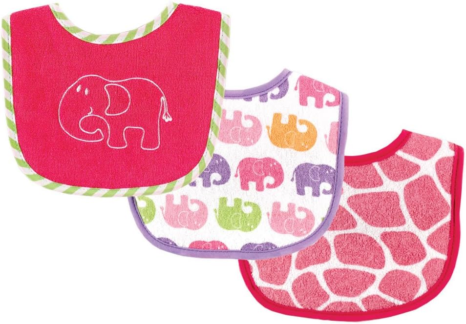 Luvable Friends Unisex Baby Cotton Flannel Receiving Blankets, Basic Elephant 7-Pack, One Size