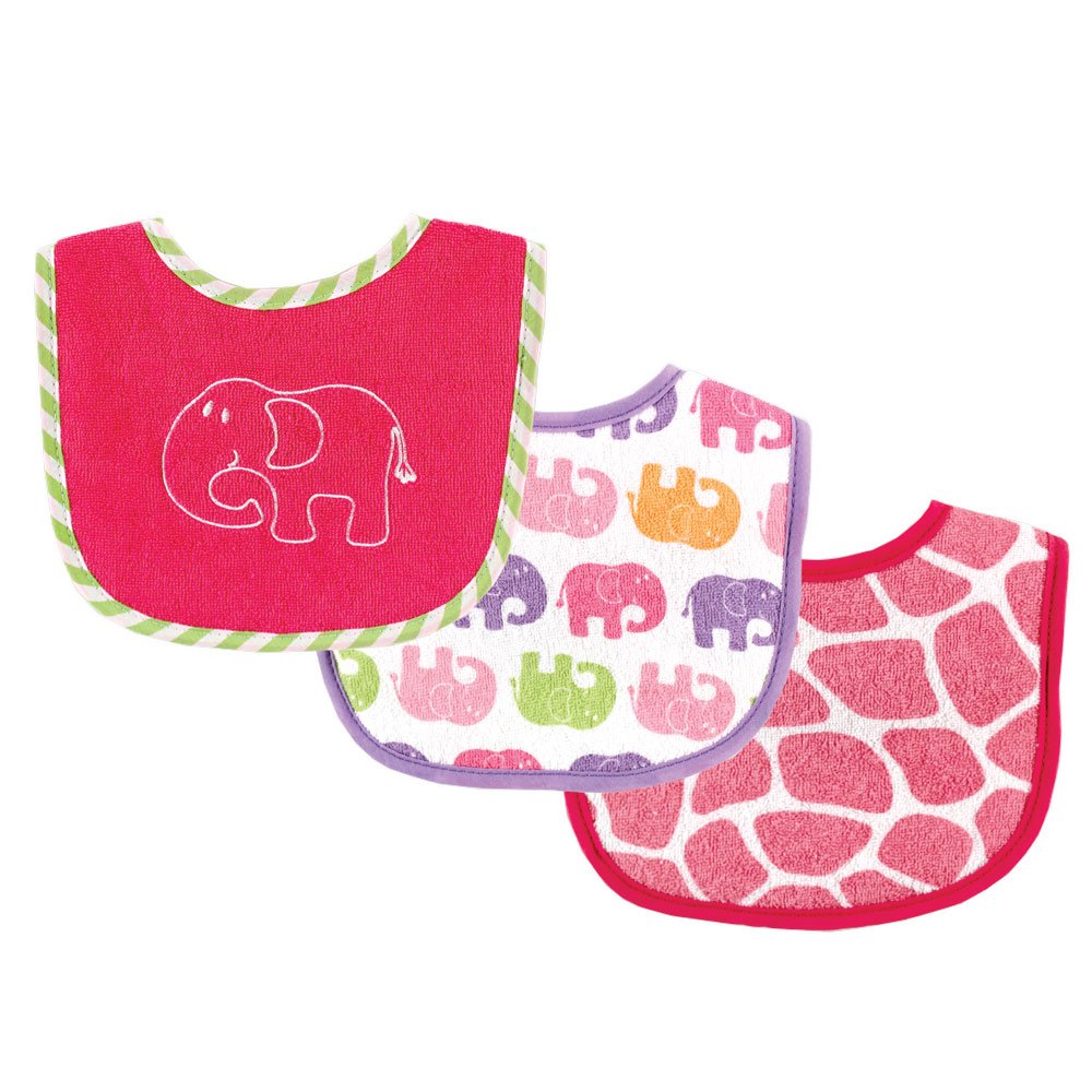 Luvable Friends Unisex Baby Cotton Flannel Receiving Blankets, Basic Elephant 7-Pack, One Size