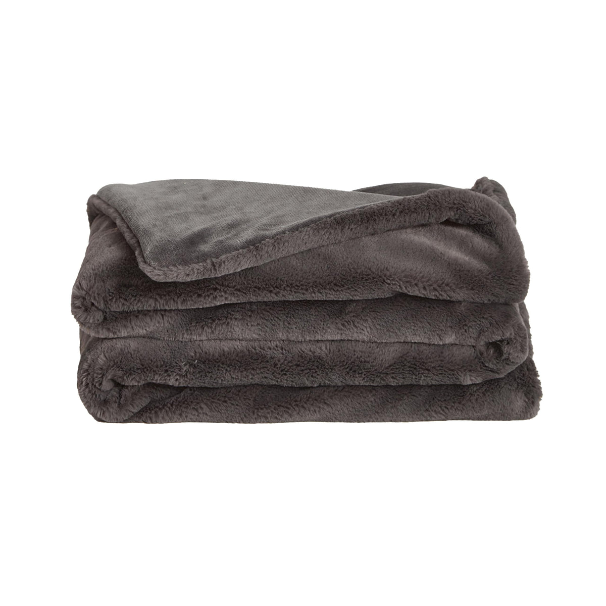 UnHide Lil' Marsh Faux Fur Blanket, Lightweight, Soft Throw Blanket