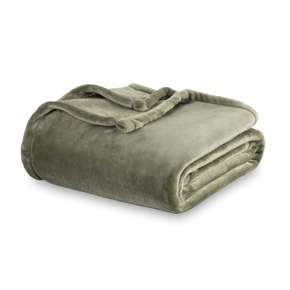 Berkshire Blanket Classic VelvetLoft® Solid Throw Blanket, Lightweight Soft Fuzzy Plush Throw Blanket for Bed and Couch, Grain, 50x60 Inches