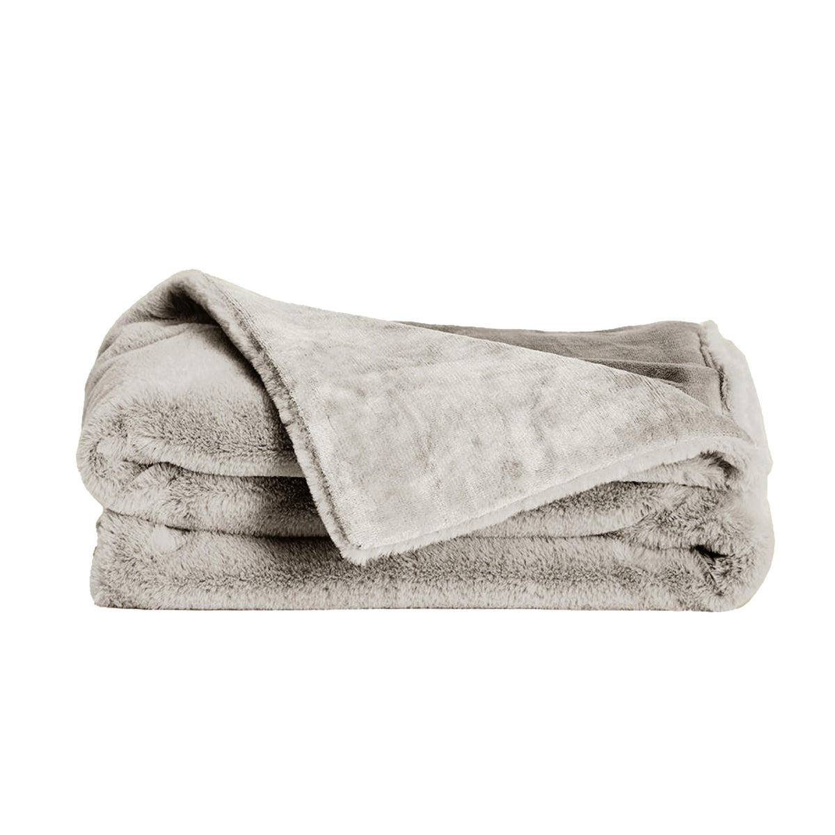 UnHide Lil' Marsh Faux Fur Blanket, Lightweight, Soft Throw Blanket