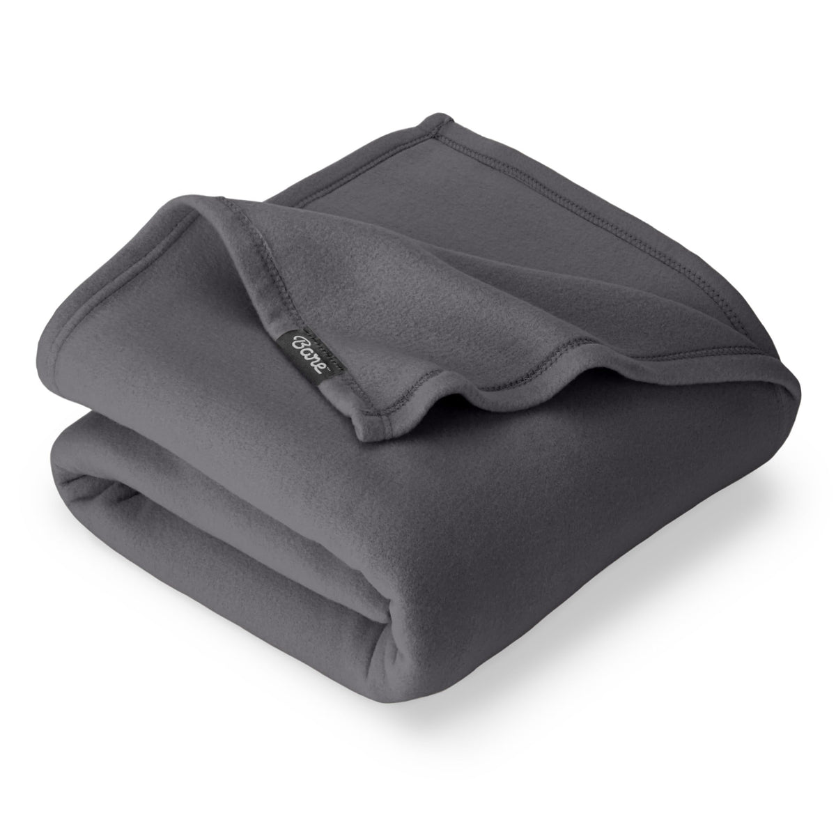 Bare Home Polar Fleece Blanket (Twin/Twin XL, Oyster)