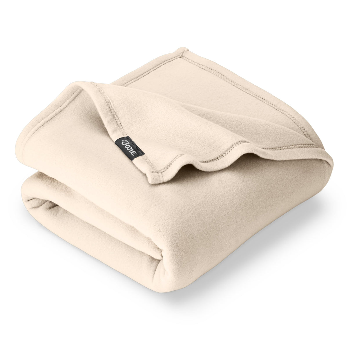 Bare Home Polar Fleece Blanket (Twin/Twin XL, Oyster)