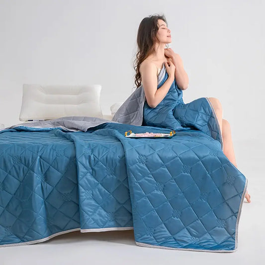 Summer Lightweight Blanket, Summer Cooling Blanket, Soft Bed Blanket, Soft Breathable Skin-Friendly Material, Ideal for Hot Sleepers & Sweaters, Multiple Sizes Colors Available