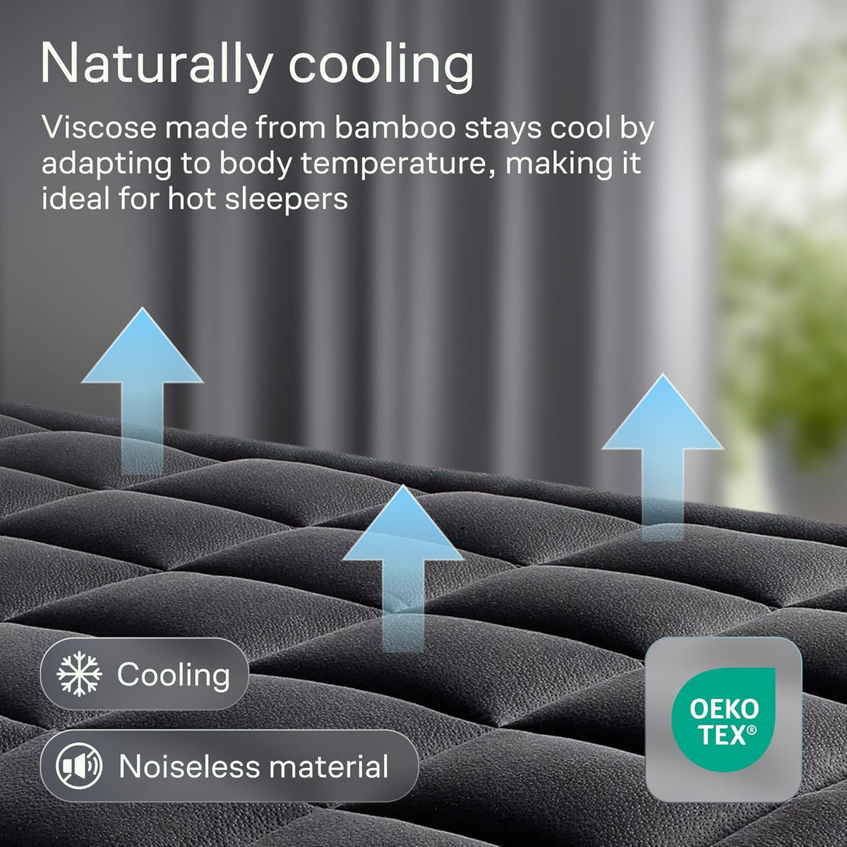 Niagara Sleep Solution Twin Ultra Soft Mattress Topper — Back Pain Relief