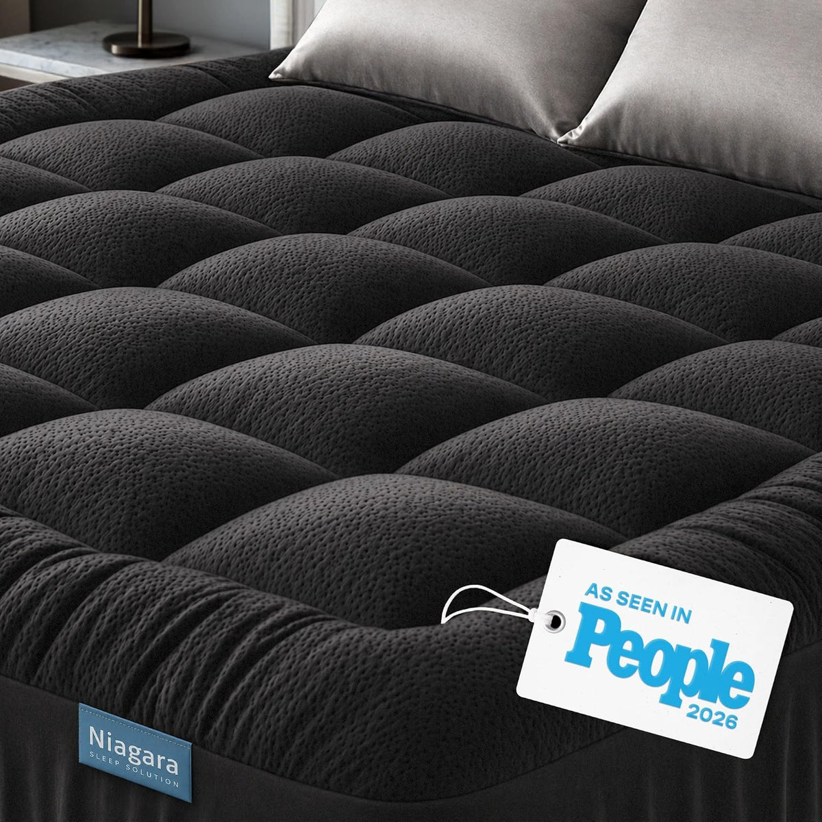 Niagara Sleep Solution Twin Ultra Soft Mattress Topper — Back Pain Relief