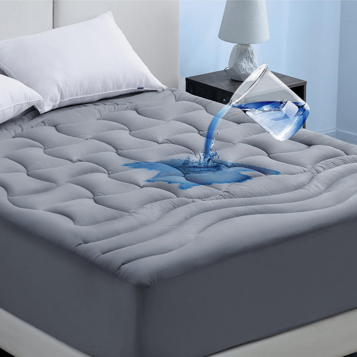 Bedsure Full Size Mattress Protector Waterproof with 8 Inches Deep Pocket