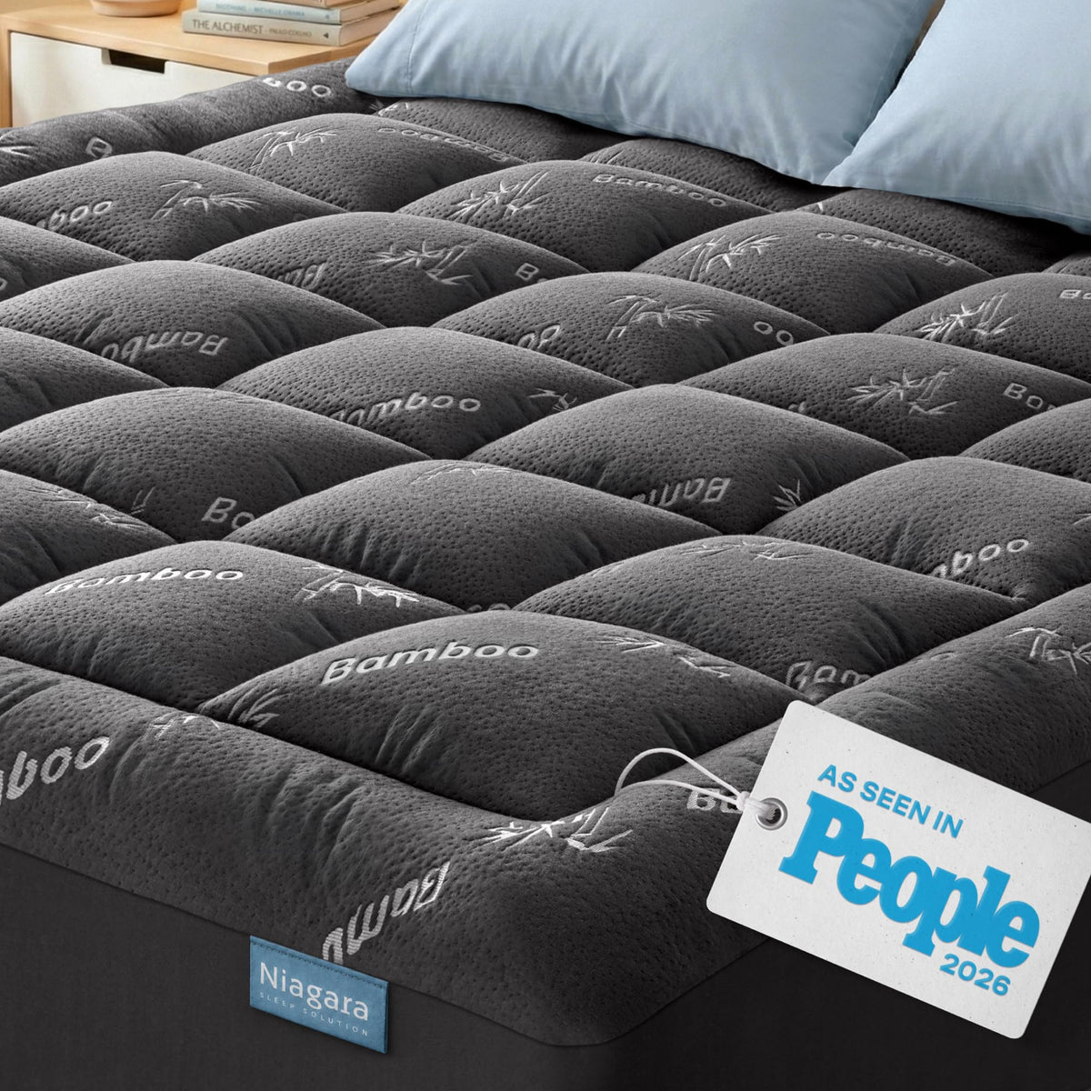 Niagara Sleep Solution Twin Ultra Soft Mattress Topper — Back Pain Relief