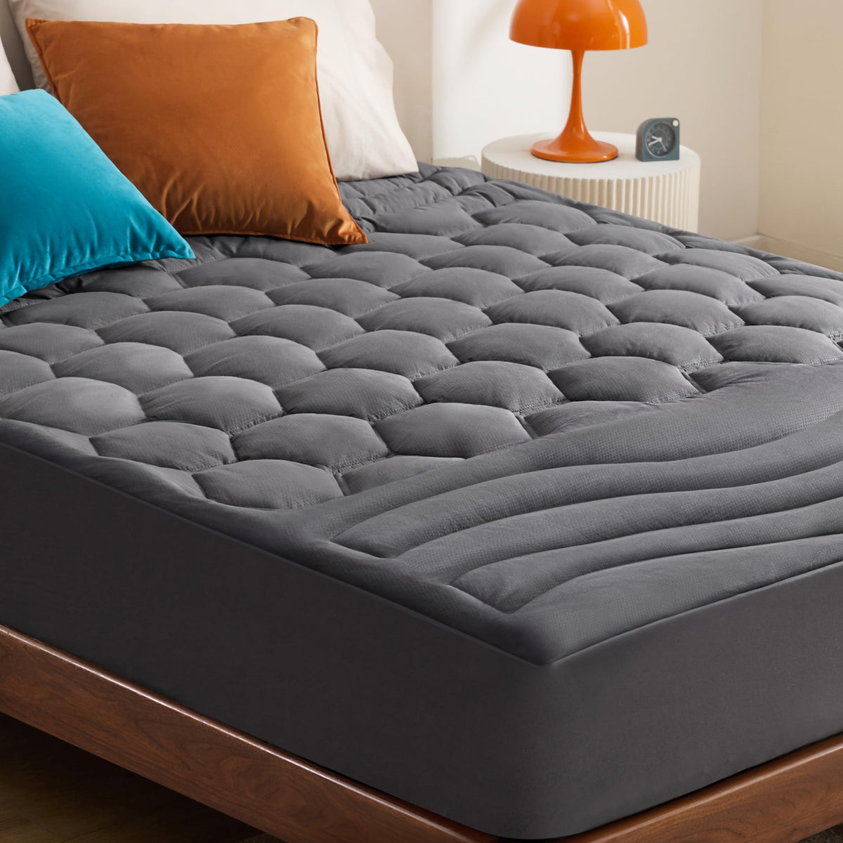 Bedsure Queen Mattress Pad, Mattress Topper with 8-21 Inches Deep Pocket