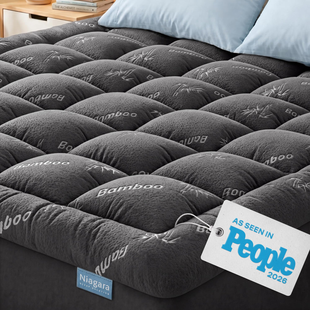 Niagara Sleep Solution Twin Ultra Soft Mattress Topper — Back Pain Relief