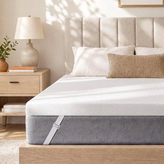 Czpalo 3 Inch Quenn Size Cooling Gel Memory Foam Mattress Topper