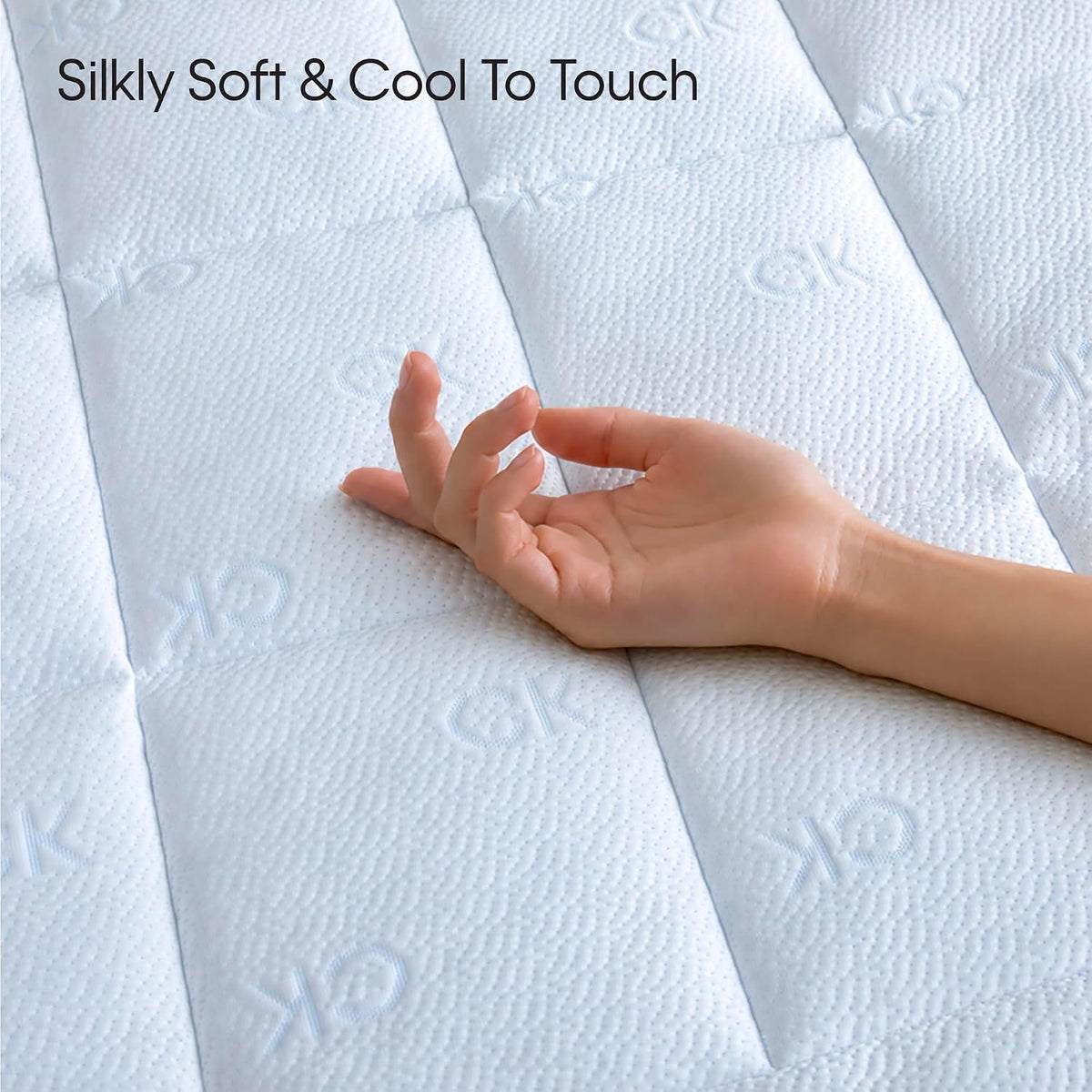 Calvin Klein Cooling Mattress Topper Queen Size for Hot Sleepers