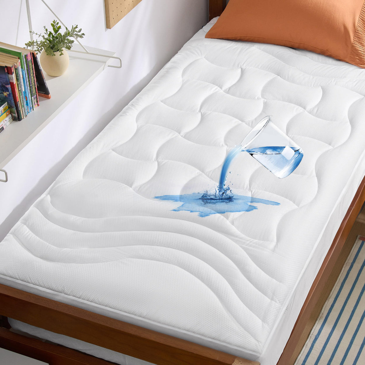 Bedsure Full Size Mattress Protector Waterproof with 8 Inches Deep Pocket