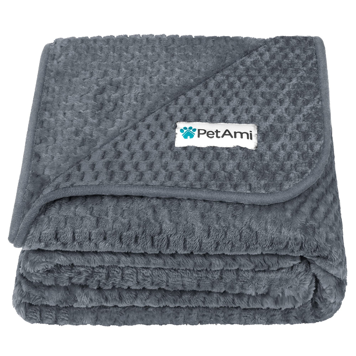 PetAmi Waterproof Dog Blanket, Leakproof Puppy Blanket, 29x40 Taupe Beige