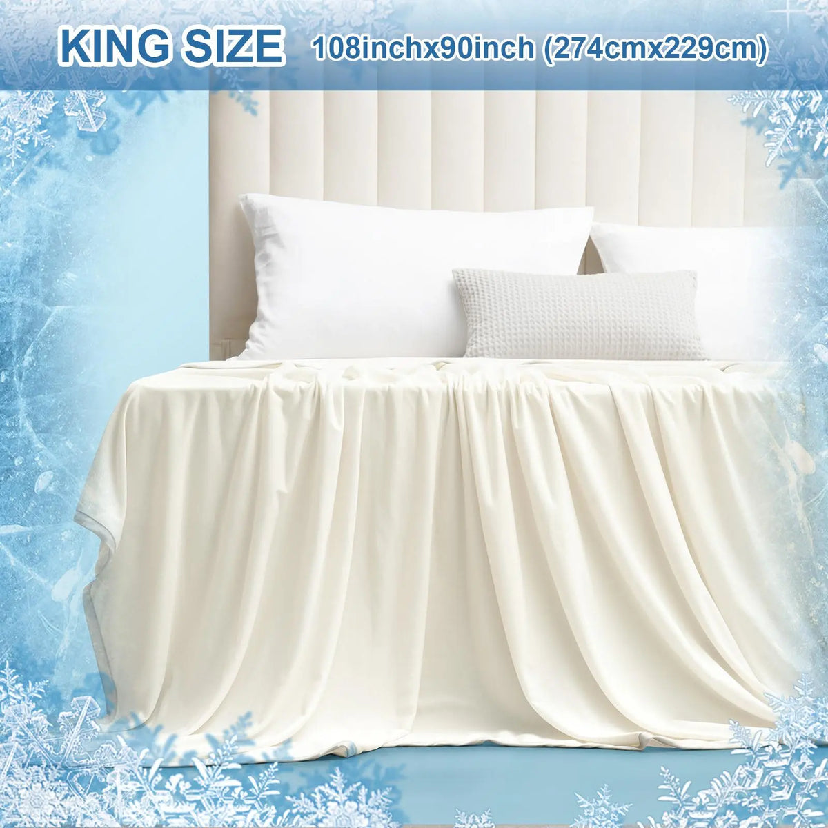 Back to School Summer Cooling Soft Blanket, Double‑Sided Cool Effect Lightweight Breathable Bed Throw, OEKO‑TEX Standard 100, Heat‑Dissipating Prevent Night Sweats for Sofa Camping Picnic Travel Outdoor Use