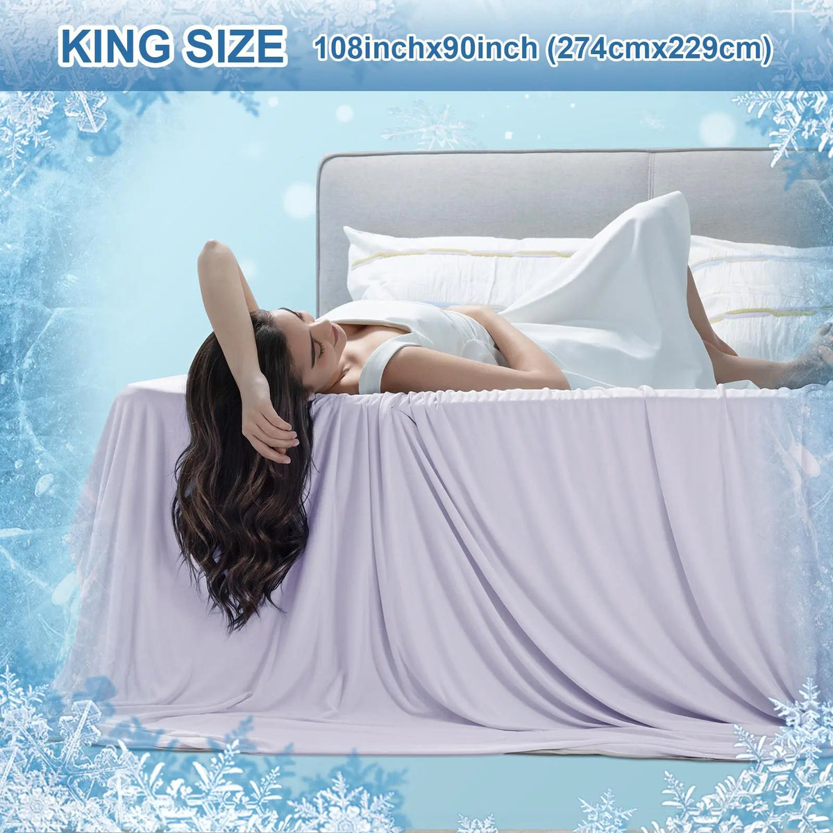 Back to School Summer Cooling Soft Blanket, Double‑Sided Cool Effect Lightweight Breathable Bed Throw, OEKO‑TEX Standard 100, Heat‑Dissipating Prevent Night Sweats for Sofa Camping Picnic Travel Outdoor Use