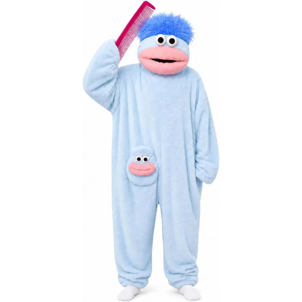 Funny Big Mouth Monster Wearable Blanket Hoodie, Soft Fluffy Flannel Fleece, Oversized Hooded Throw, One Size for Adults, Halloween Party Blanket, Soft Blankets And Throws