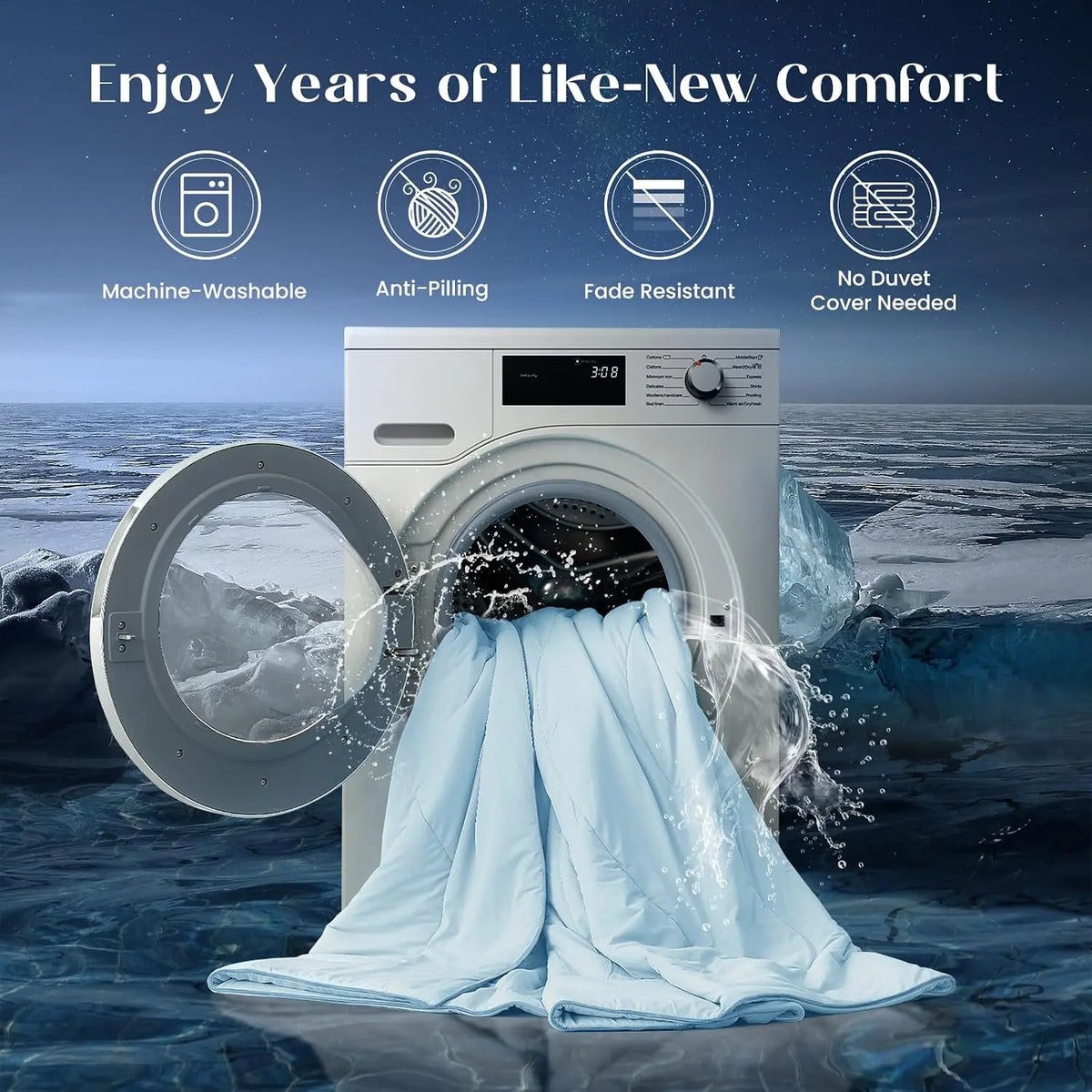 【FallPickDeals 】ROSEKIND Summer Ice Cream Blanket,Breathable Oversized Design,Lightweight,Comfy Bedding,Gifts,Teenage Bedroom Accessories,Anxiety Relief, Silky Soft & Durable,OEKO-TEX Certified, Office Rest,Must be used with an air conditioner